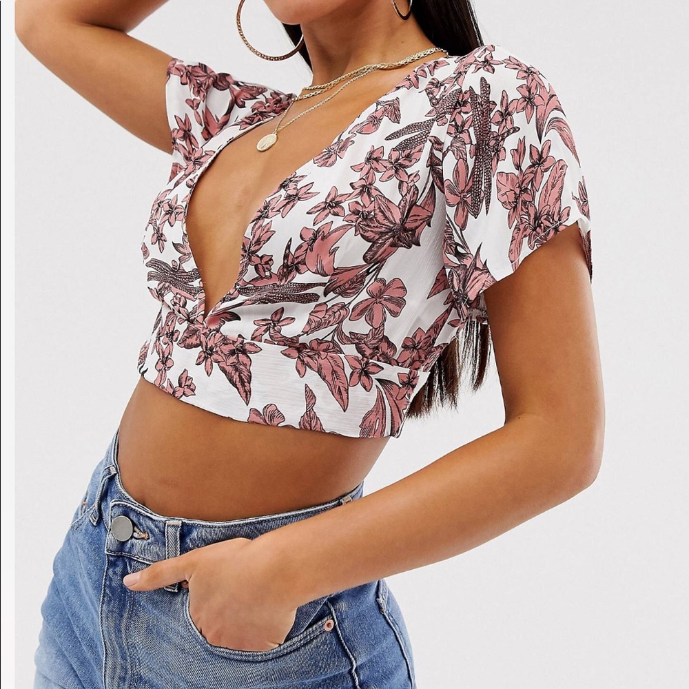 Missguided Tall crop top